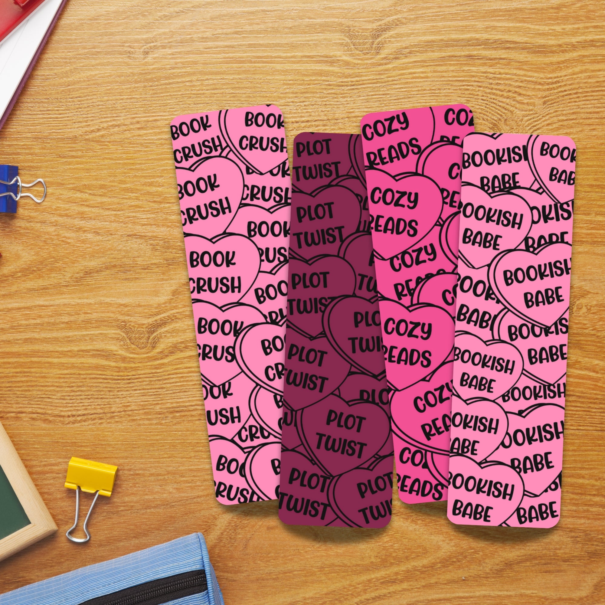 Book Lover Laminated Bookmark