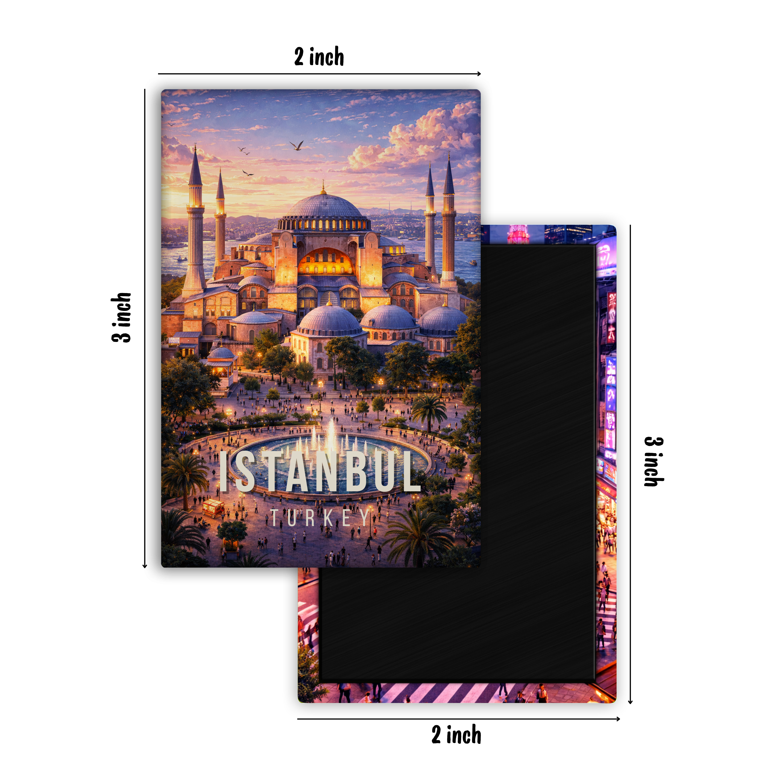Meet Me in Istanbul, Turkey  - Fridge Magnet