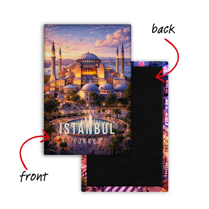 Meet Me in Istanbul, Turkey  - Fridge Magnet