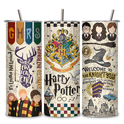 Harry Potter Themed Stainless Steel Vacuum Insulated Tumbler