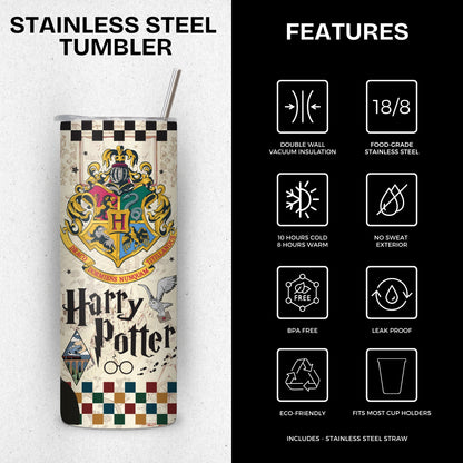 Harry Potter Themed Stainless Steel Vacuum Insulated Tumbler