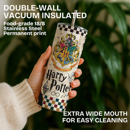 Harry Potter Themed Stainless Steel Vacuum Insulated Tumbler