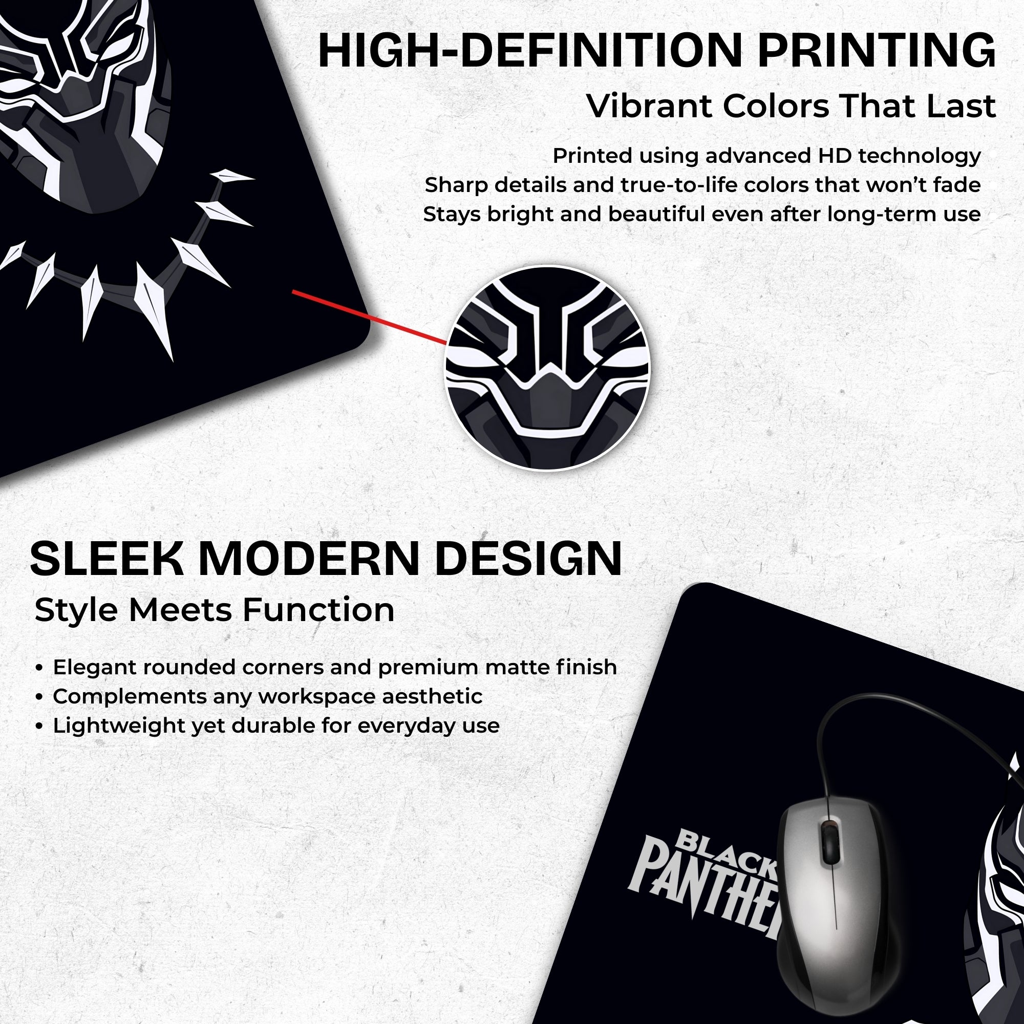 Black Panther – Wakanda Power Mouse Pad