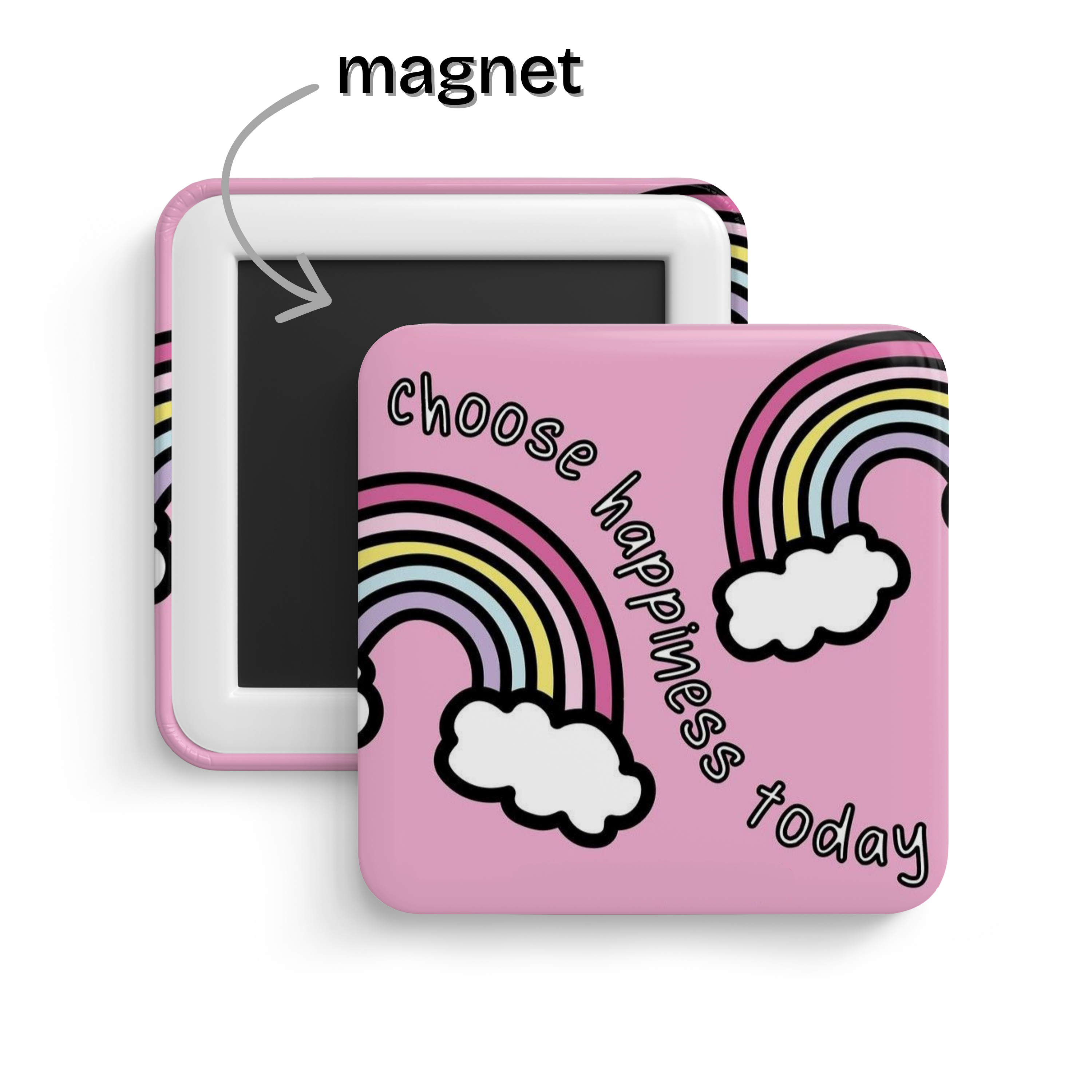 Choose happiness today Fridge Magnet
