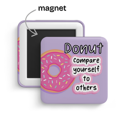 Bold Confidence Fridge Magnet
