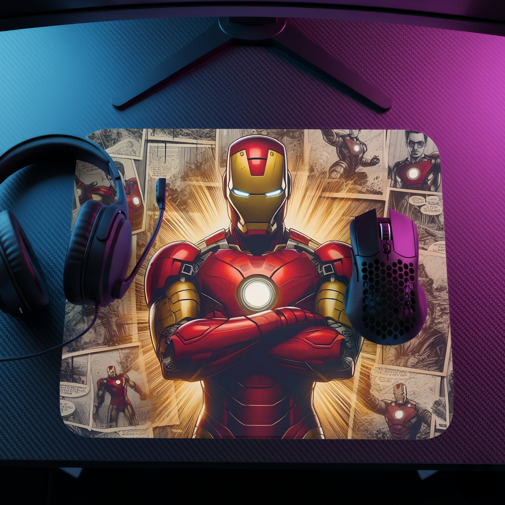 Iron Man – Arc Reactor Mouse Pad