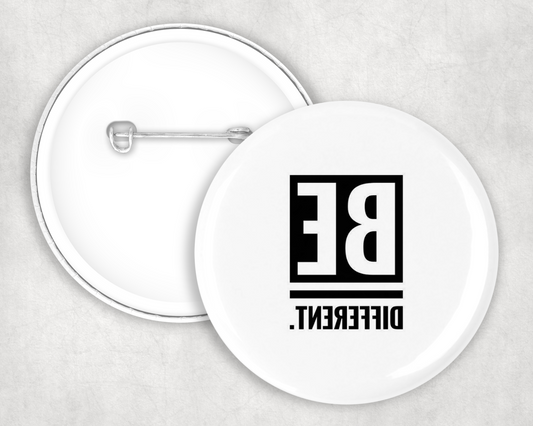 Be Different Button Badge