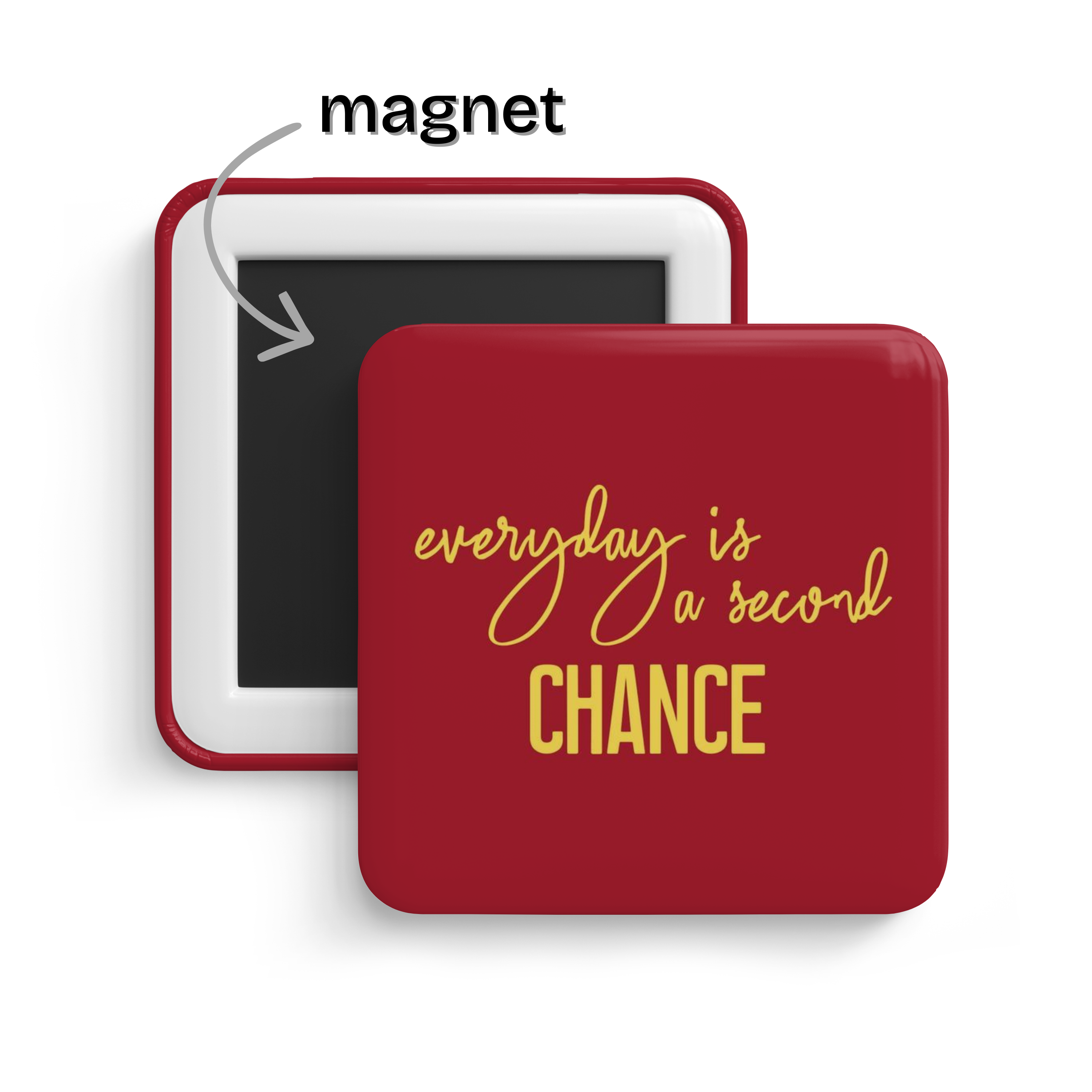 Daily Motivation Fridge Magnet