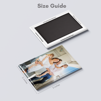 Rectangle Button Photo Magnets - 2x3 inch