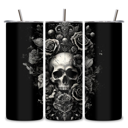 Gothic Themed Stainless Steel Vacuum Insulated Tumbler