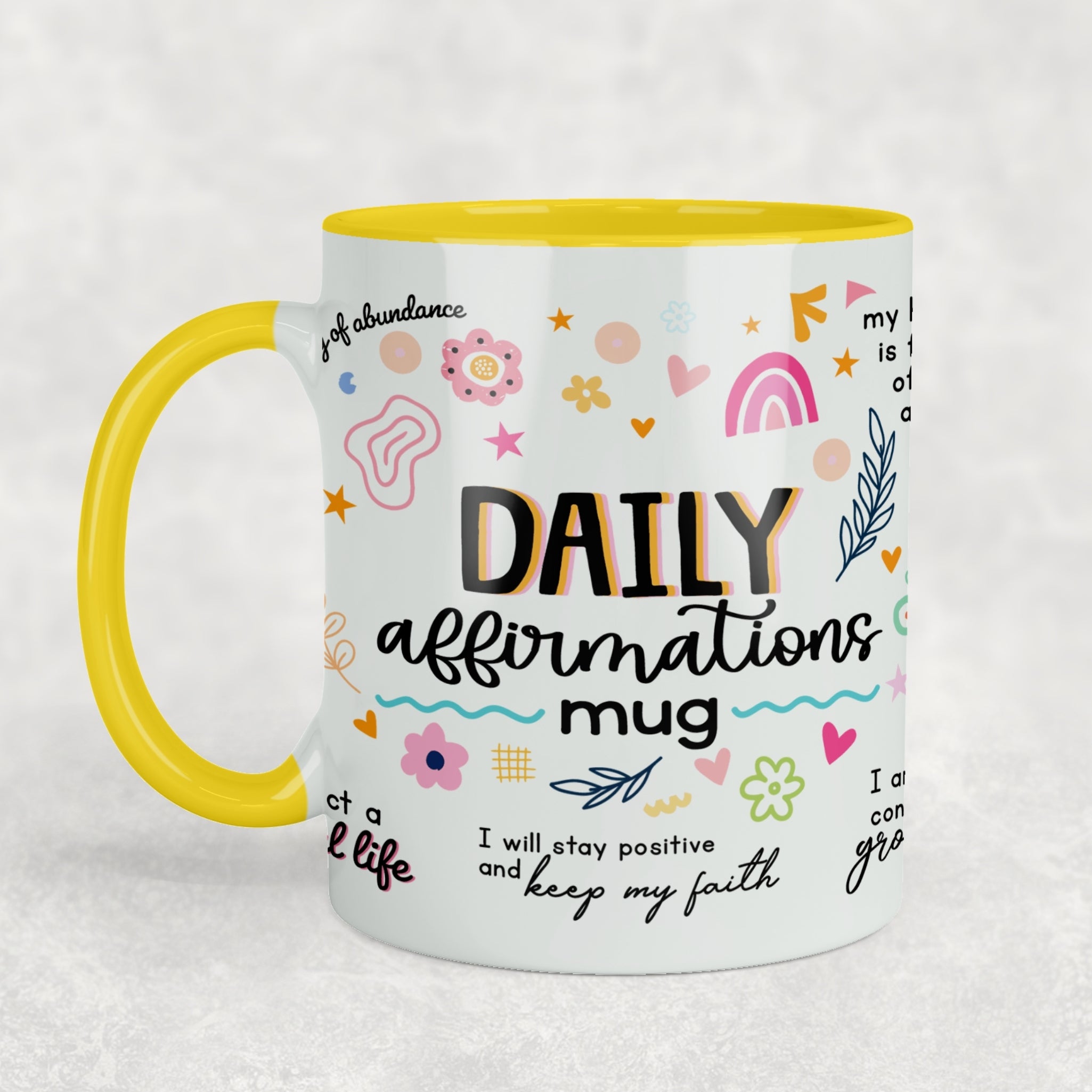 Daily Affirmations Ceramic Mug