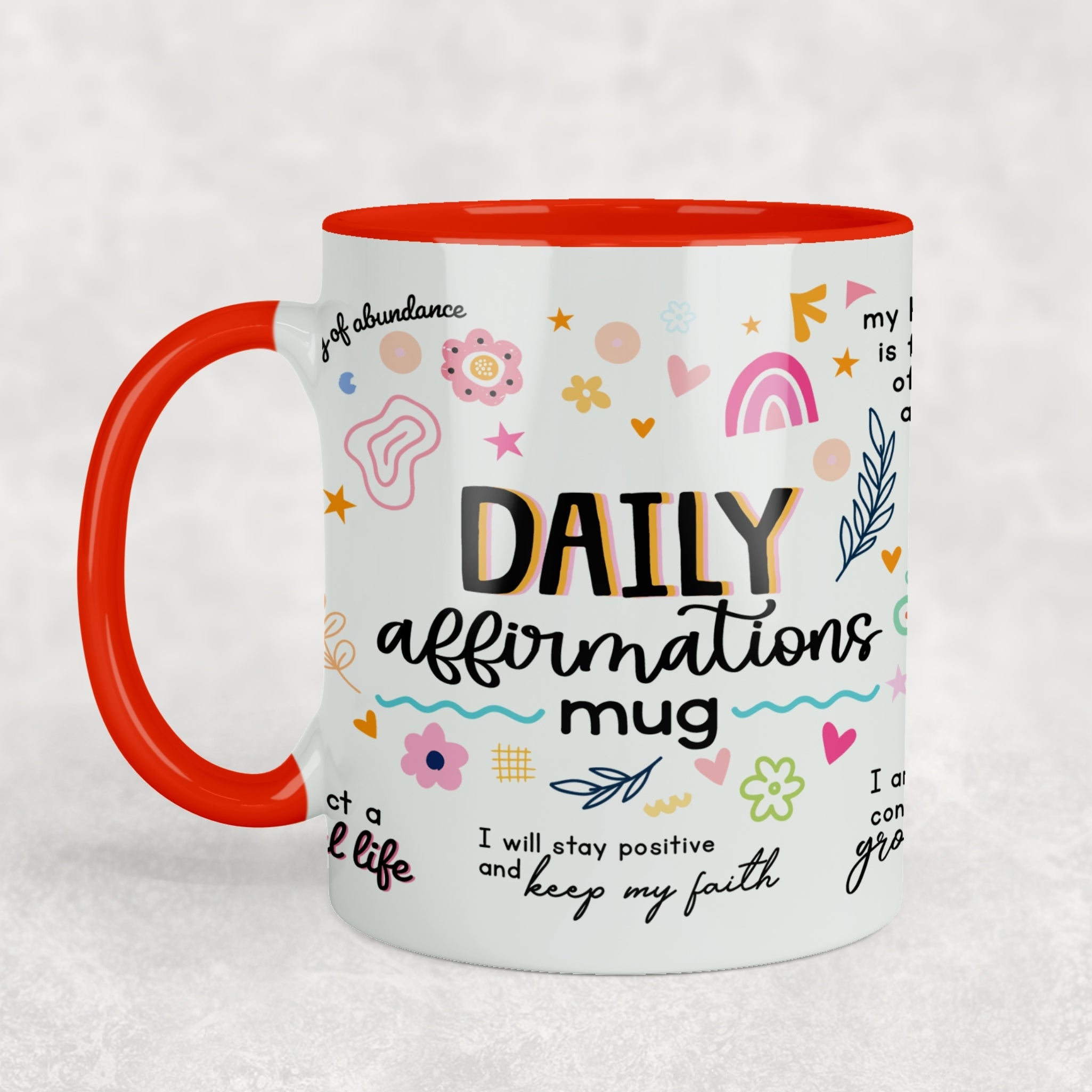 Daily Affirmations Ceramic Mug