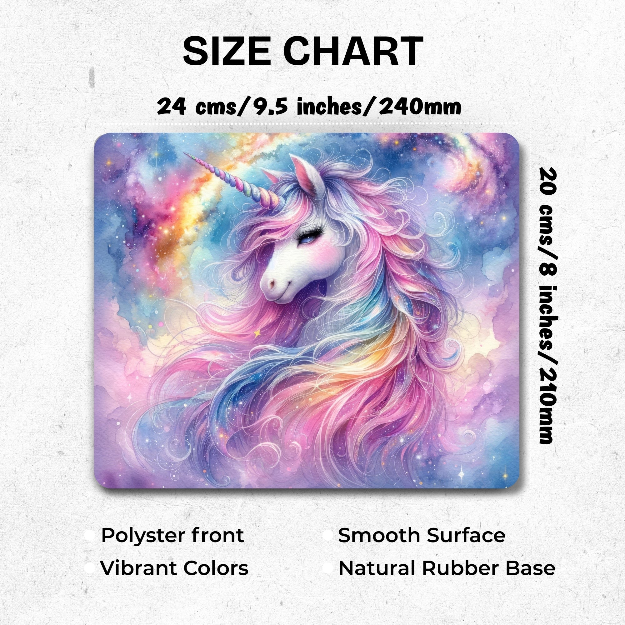 Dreamy Unicorn Mouse Pad