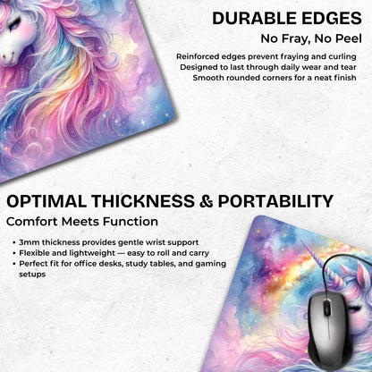 Dreamy Unicorn Mouse Pad