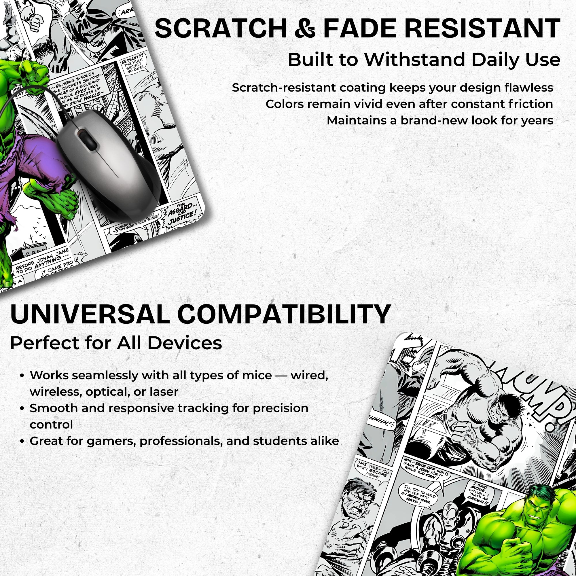 Hulk – Gamma Rage Mouse Pad