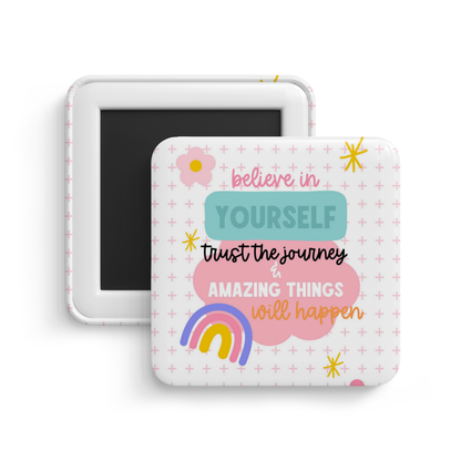 Brave Steps Fridge Magnet
