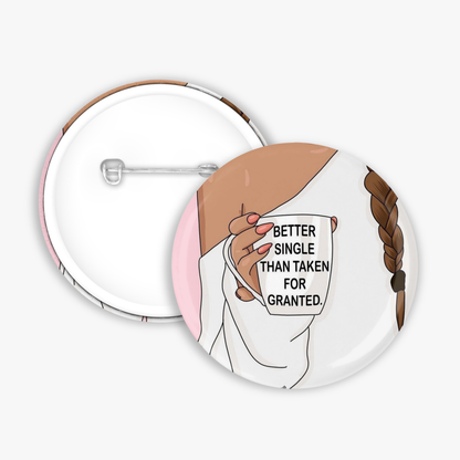 Better Single - Button Pin / Magnet