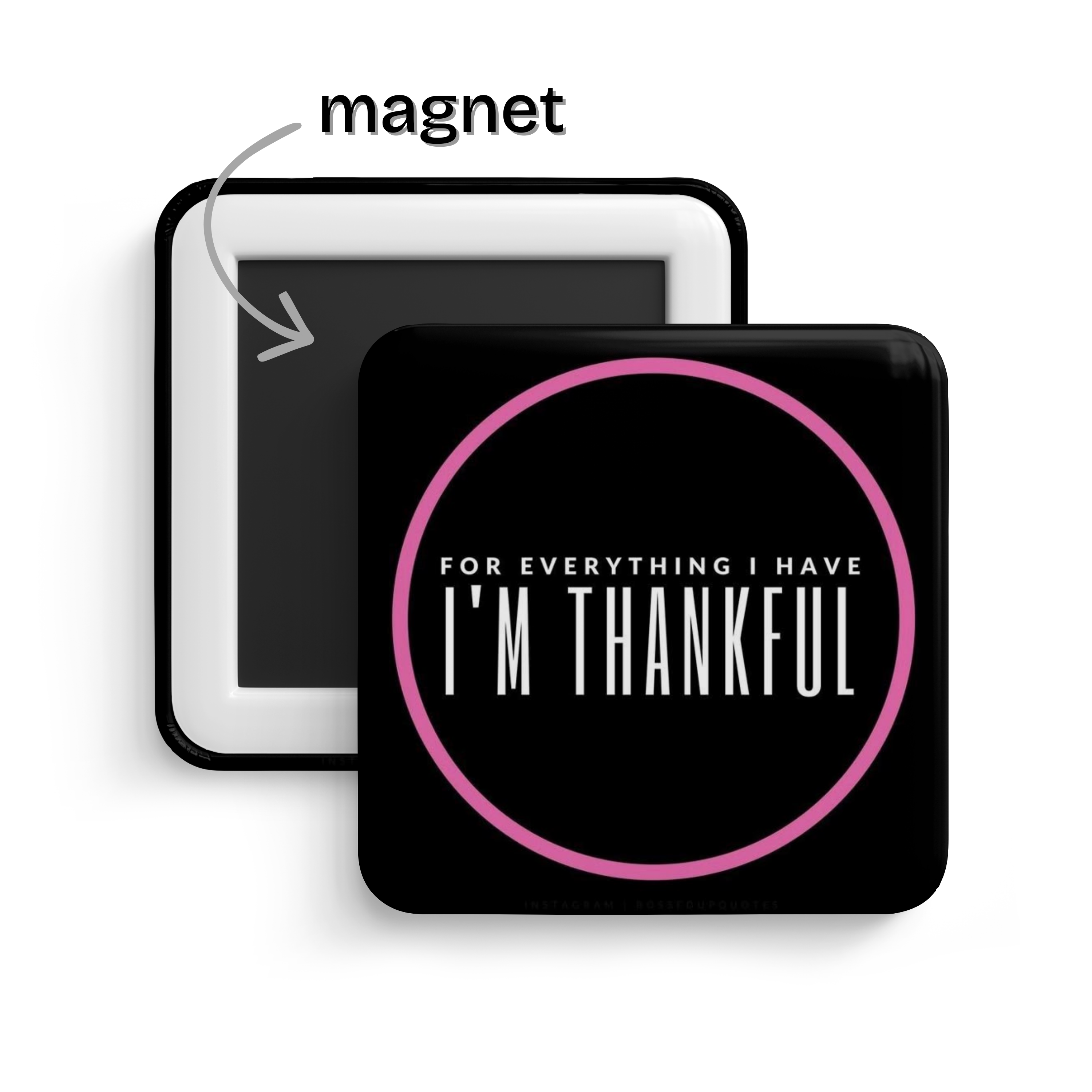 Make It Happen Fridge Magnet