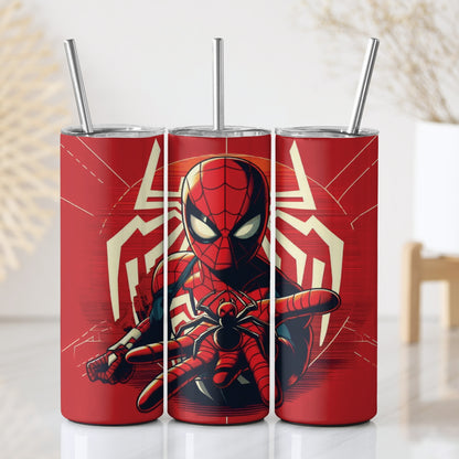 Spiderman 3 Themed Stainless Steel Vacuum Insulated Tumbler