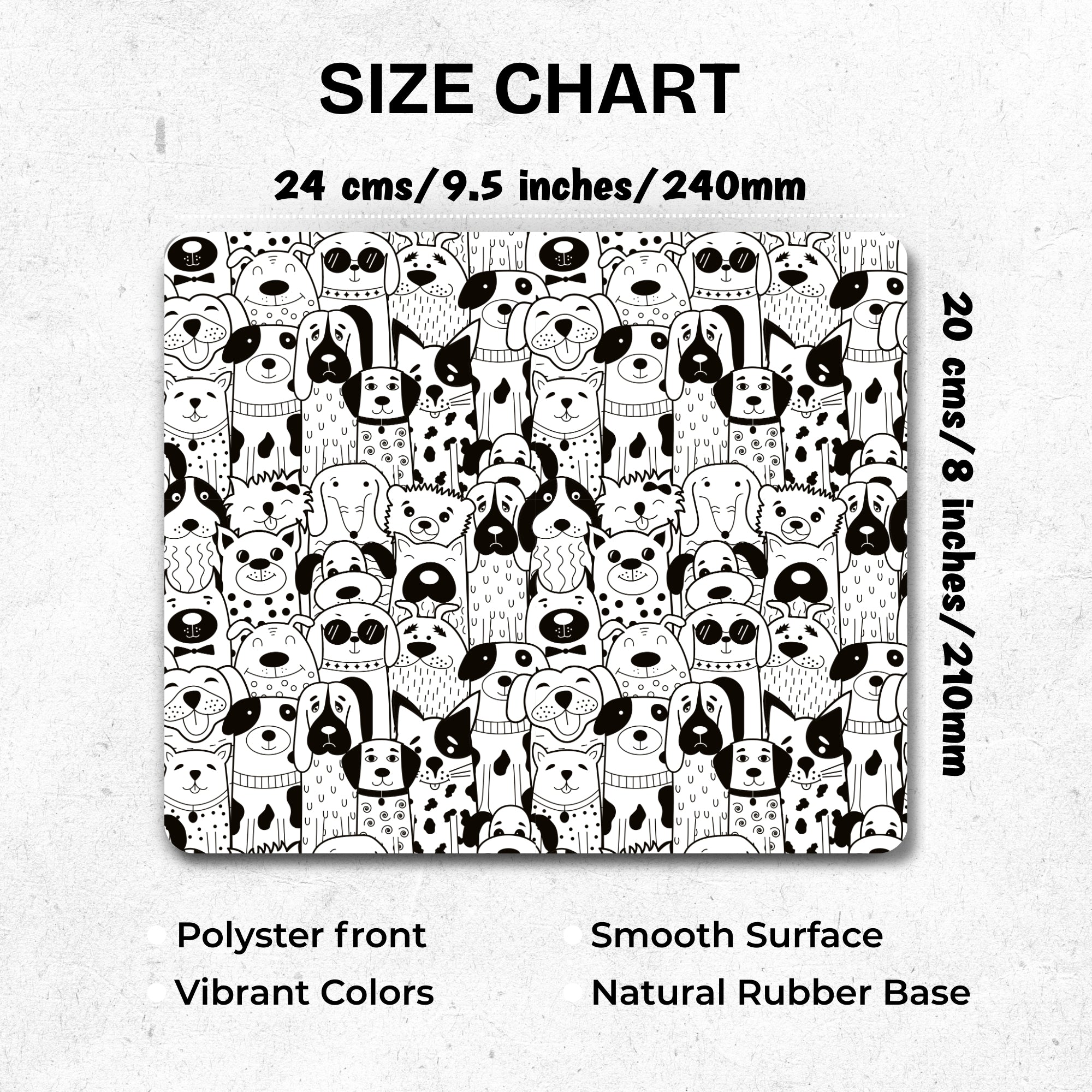 The Canine Edit Mouse Pad