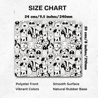 The Canine Edit Mouse Pad