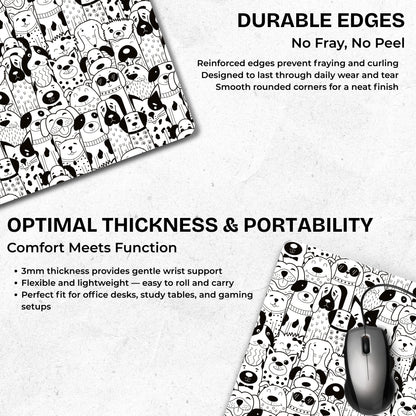 The Canine Edit Mouse Pad