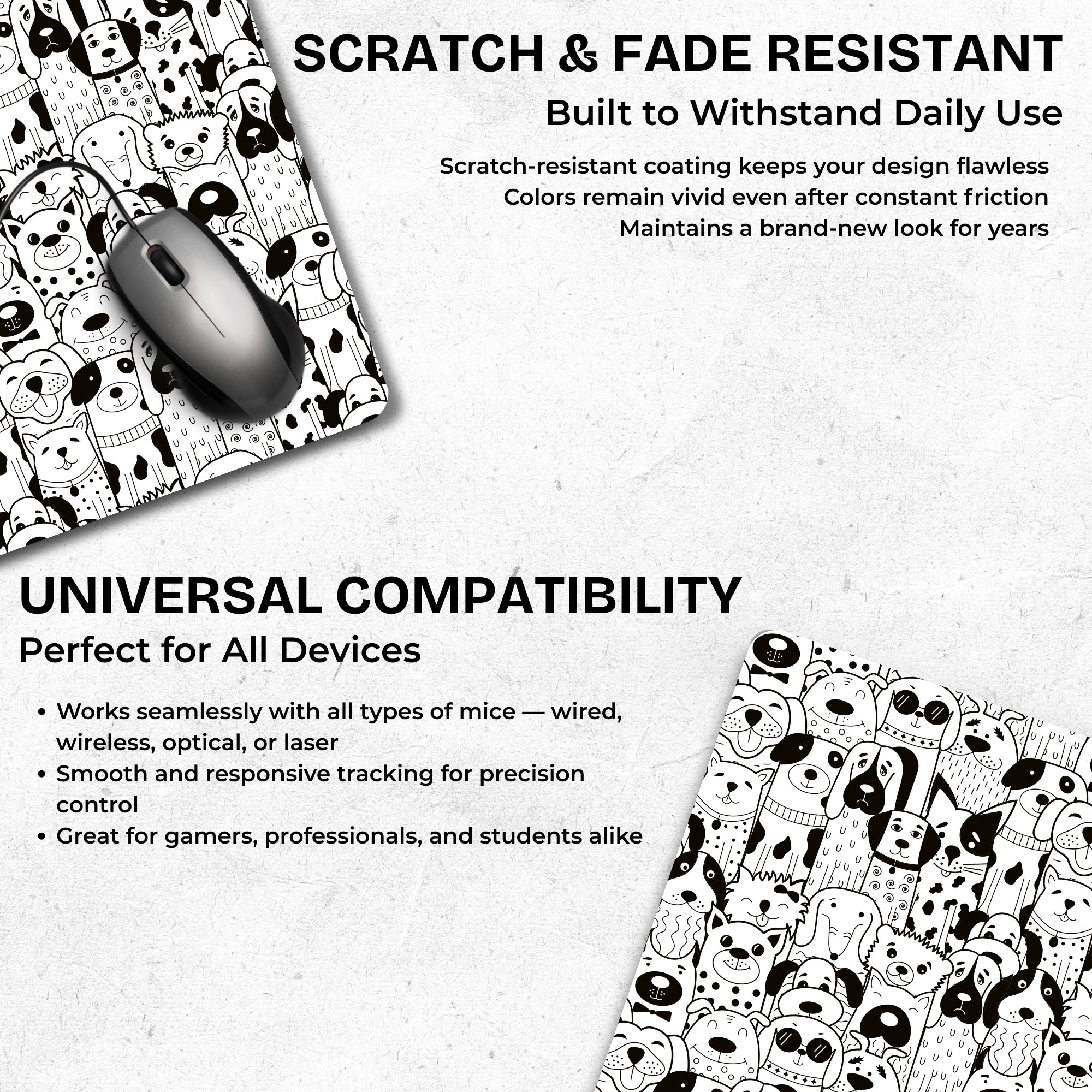 The Canine Edit Mouse Pad