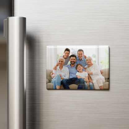 Rectangle Button Photo Magnets - 2x3 inch