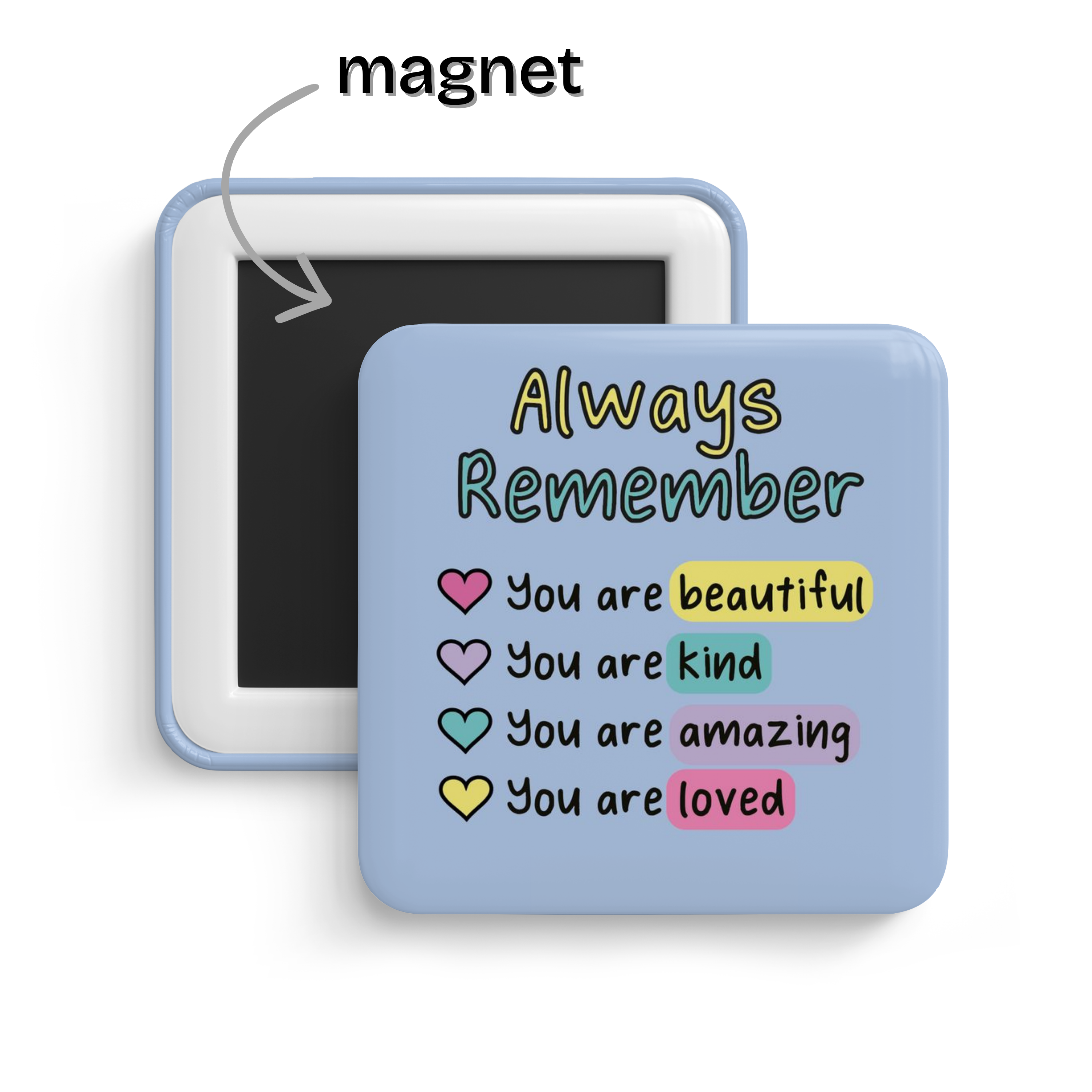 Pure Motivation Fridge Magnet