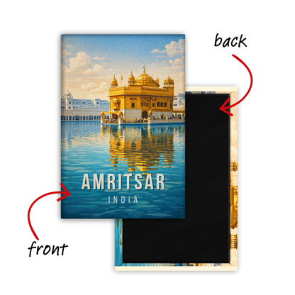 Destination: Amritsar Fridge Magnet