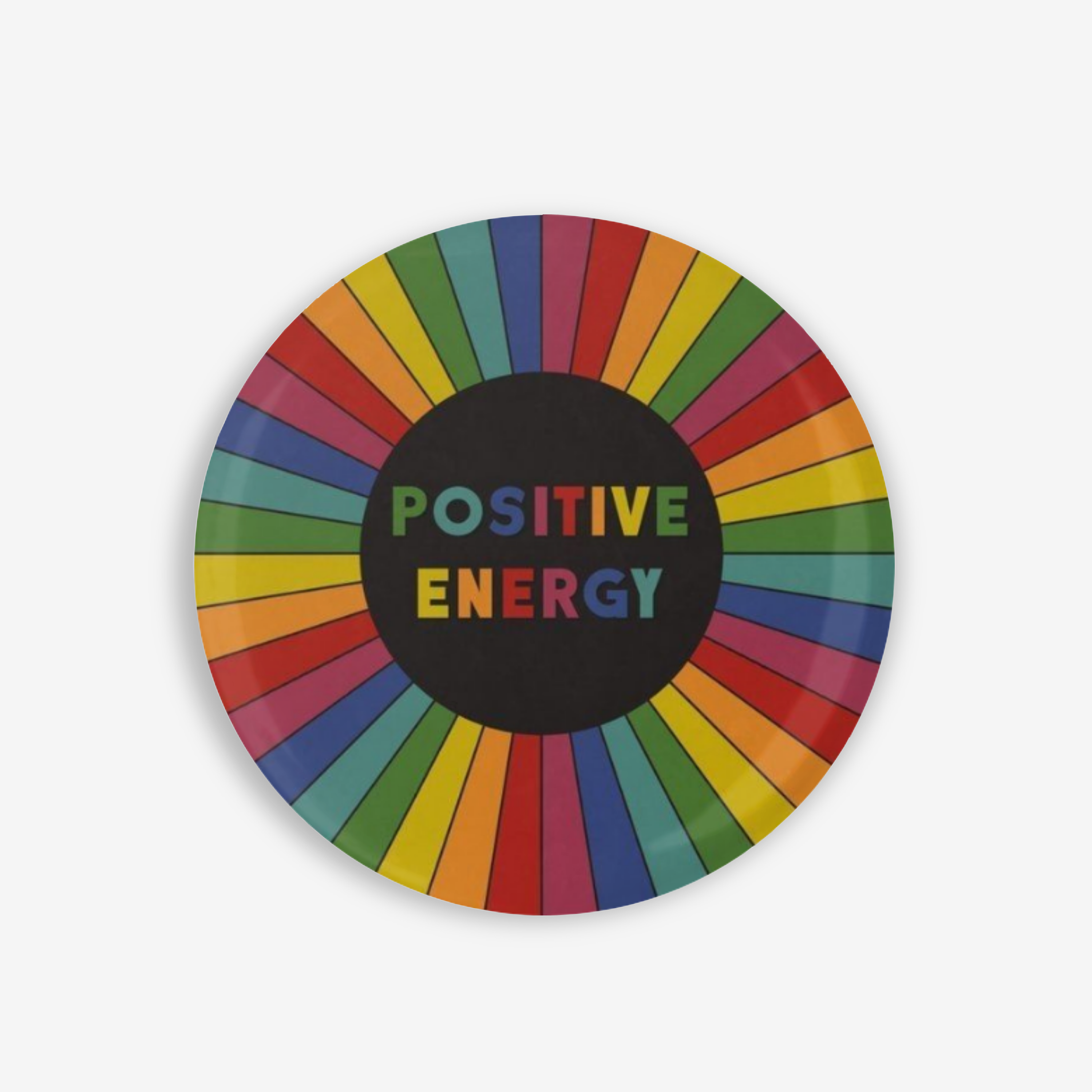 Positive Energy - Button Pin / Magnet