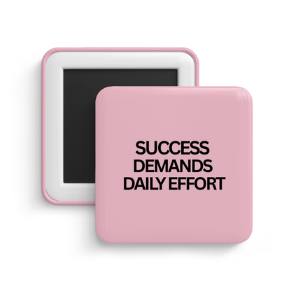 Believe and Achieve Fridge Magnet