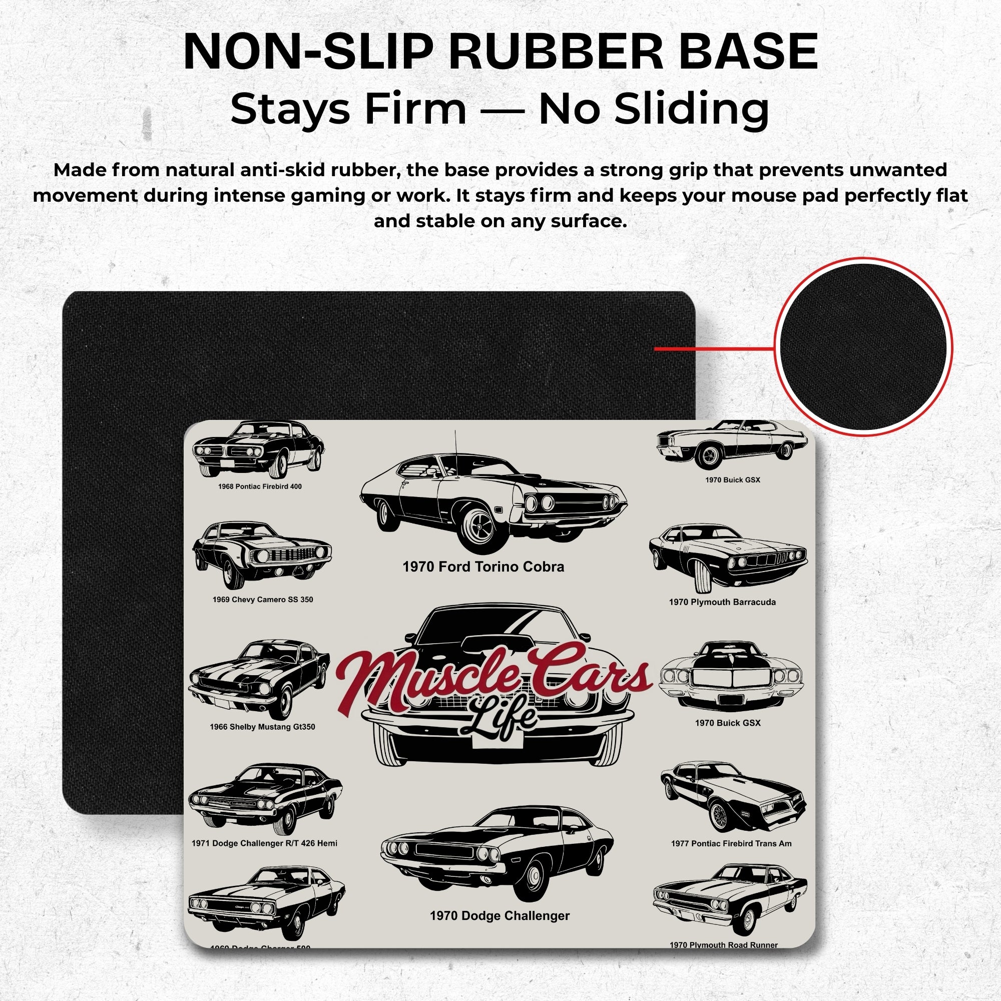 Timeless Cars Mouse Pad