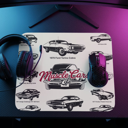 Timeless Cars Mouse Pad