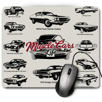 Timeless Cars Mouse Pad
