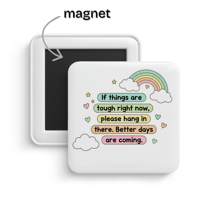 Bright Days Ahead Fridge Magnet