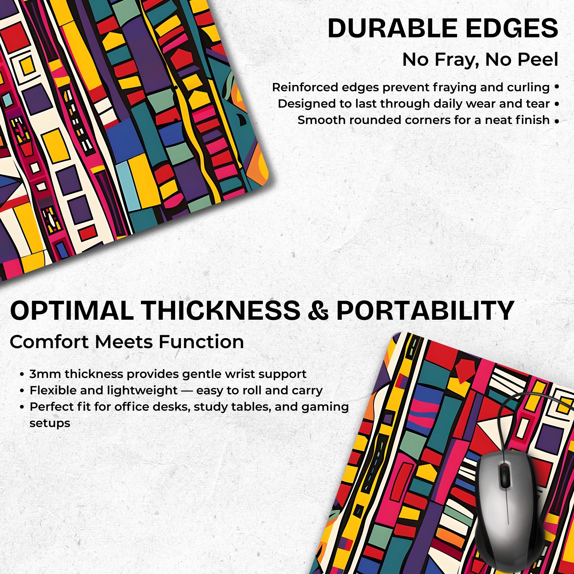 Bold & Bright Mouse Pad