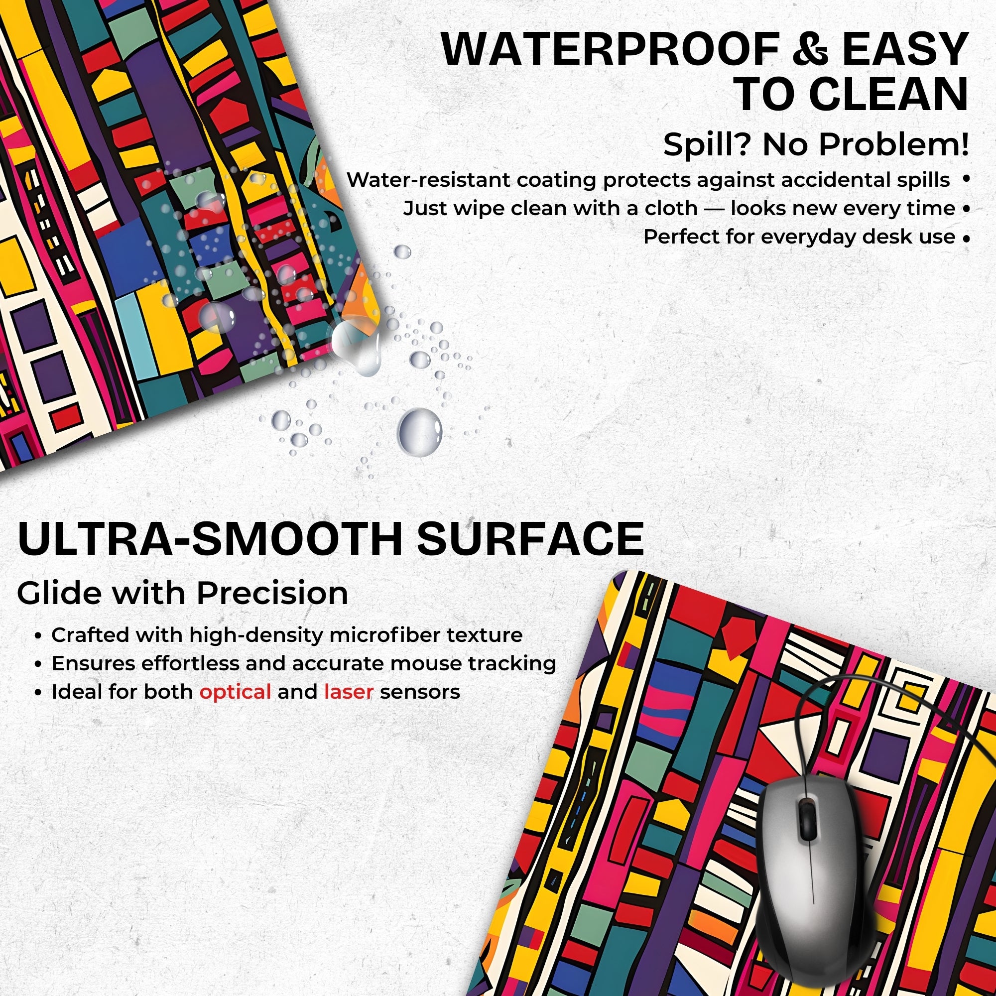 Bold & Bright Mouse Pad