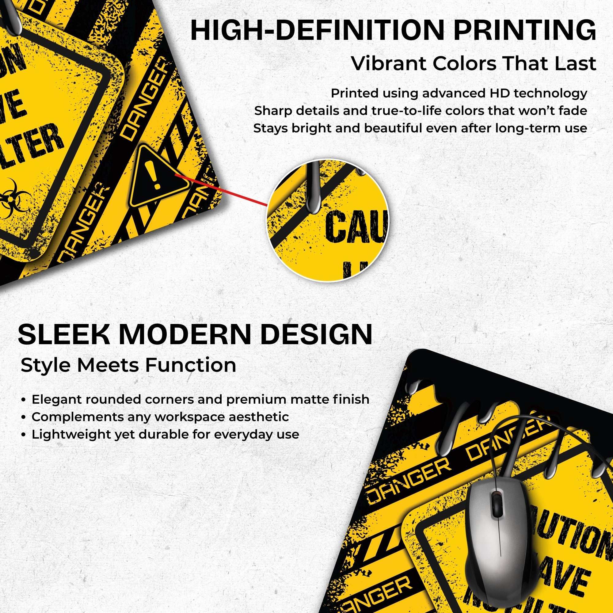 Bold Vibes Mouse Pad