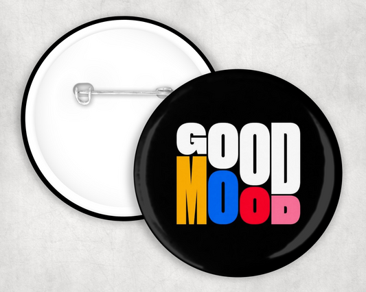 Good Mood Button Badge