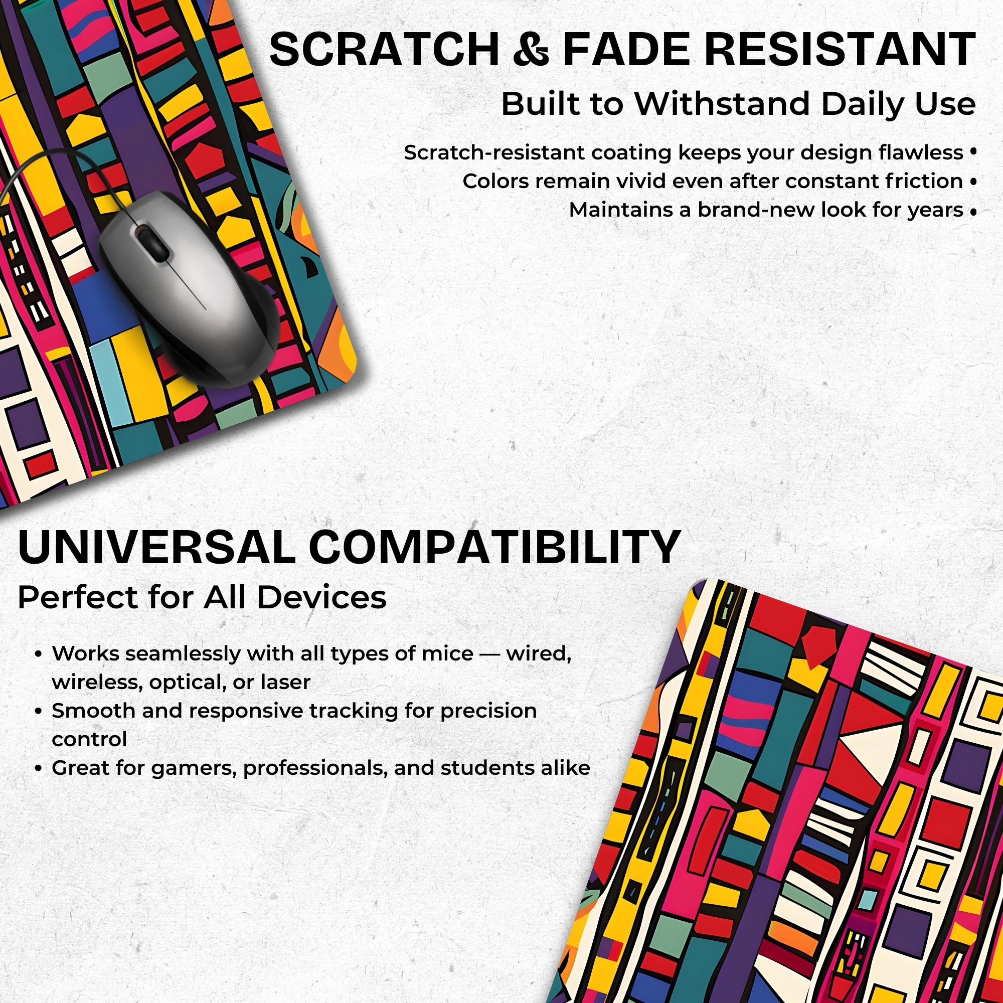 Bold & Bright Mouse Pad