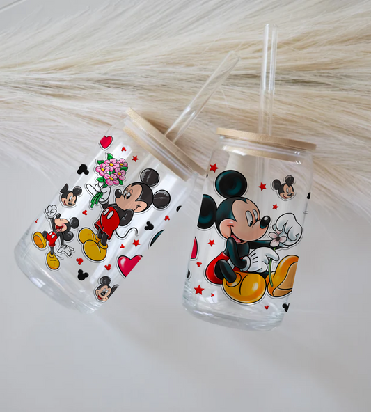 Mickey - Glass Tumbler