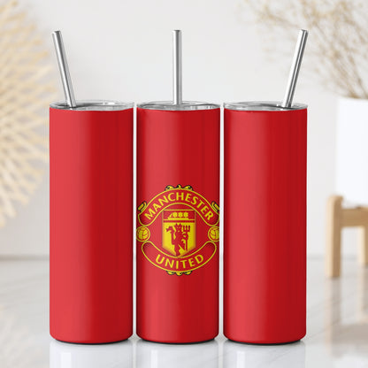 Manchester United Themed Stainless Steel Vacuum Insulated Tumbler
