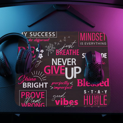 Quiet Power Mouse Pad