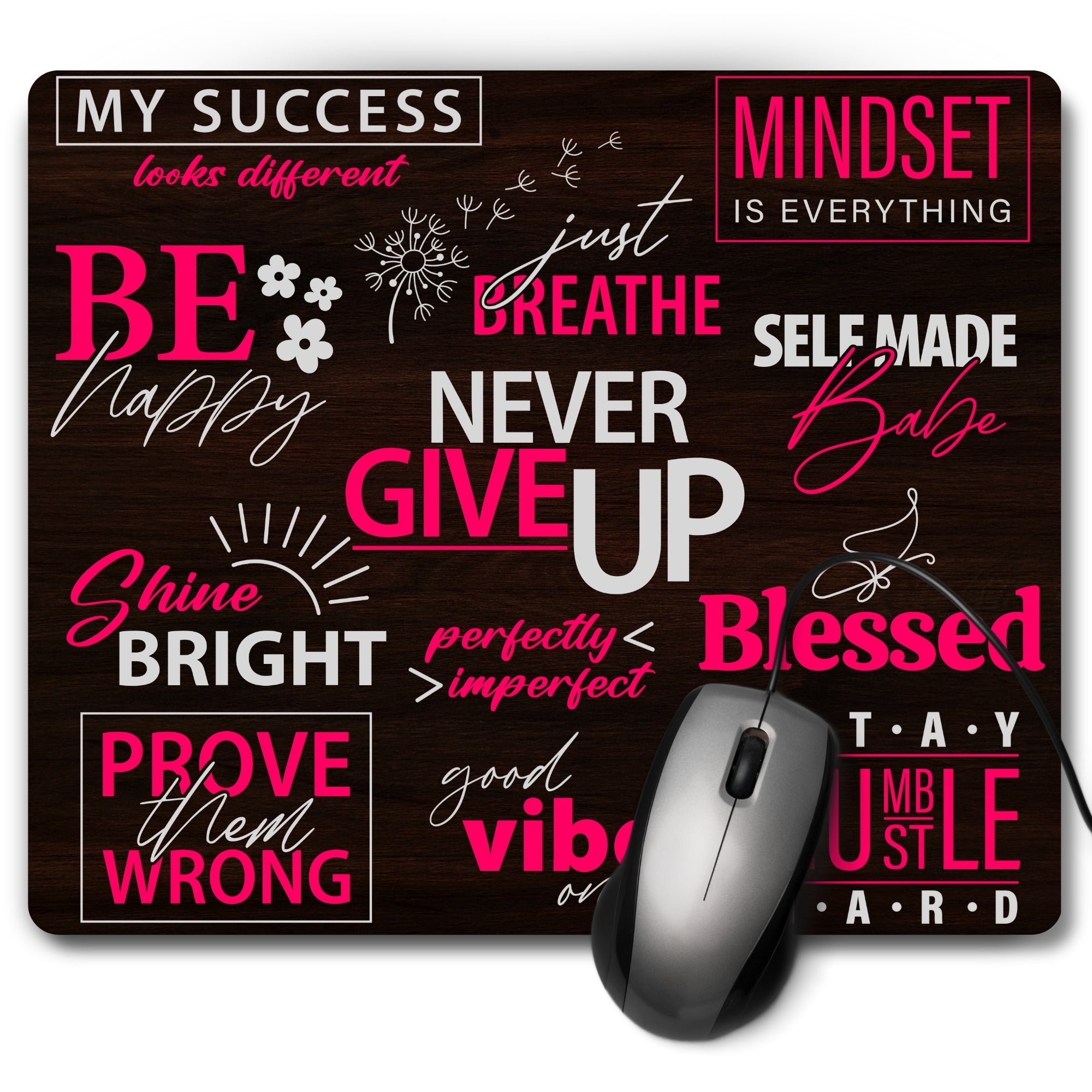 Quiet Power Mouse Pad