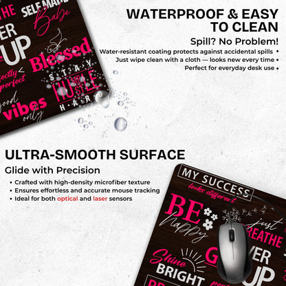 Quiet Power Mouse Pad