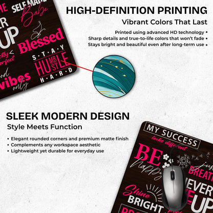 Quiet Power Mouse Pad