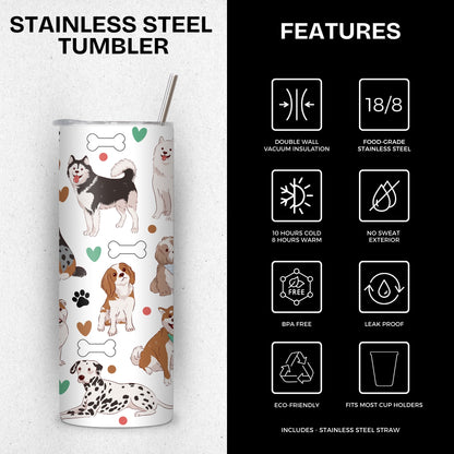 Dog Mama Stainless Steel Vacuum Insulated Tumbler