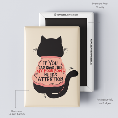 Purr-fect Cat Fridge Magnet