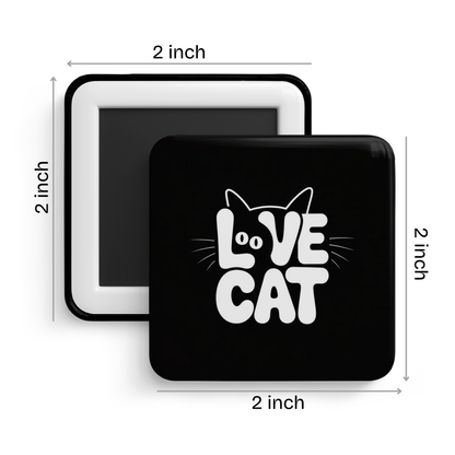 I love Cats Fridge Magnet